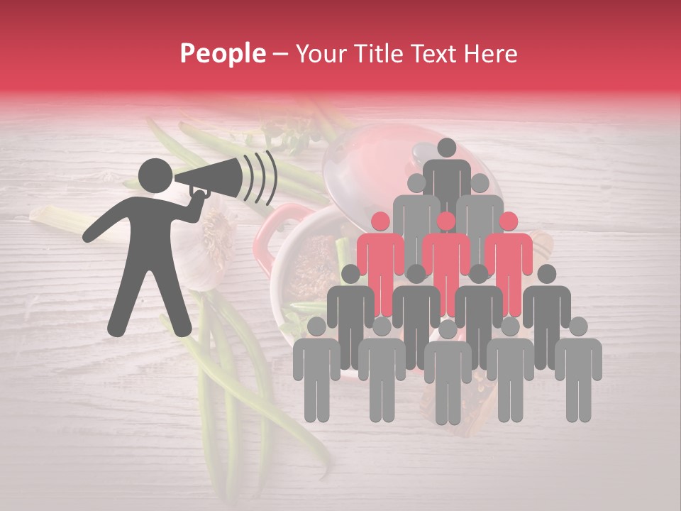 Close Up Bean Healthy PowerPoint Template