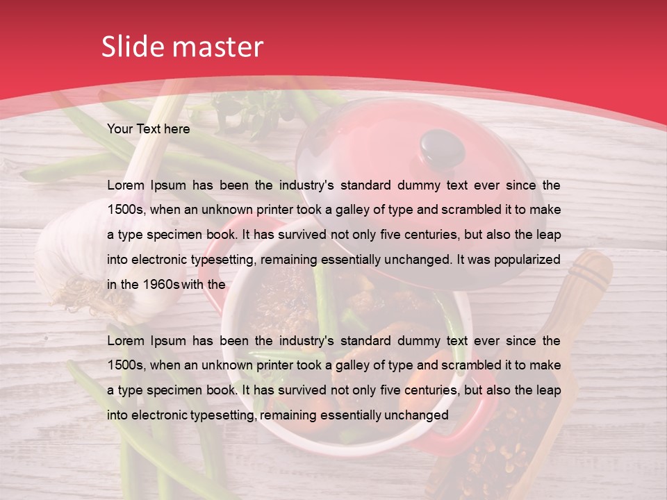 Autumn Dinner Summer PowerPoint Template