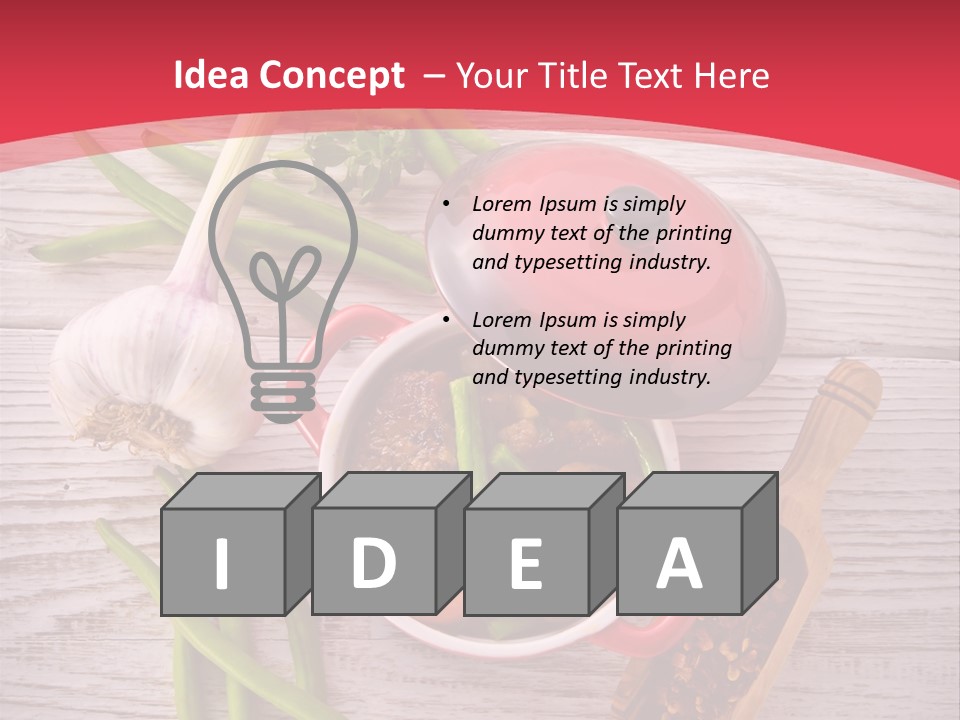 Autumn Dinner Summer PowerPoint Template