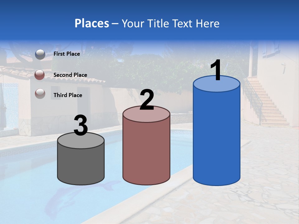 Pine Bathing Shelter PowerPoint Template