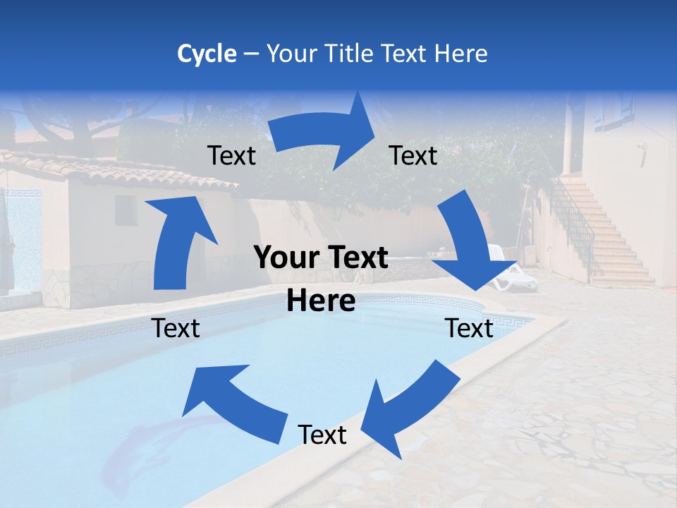Pine Bathing Shelter PowerPoint Template