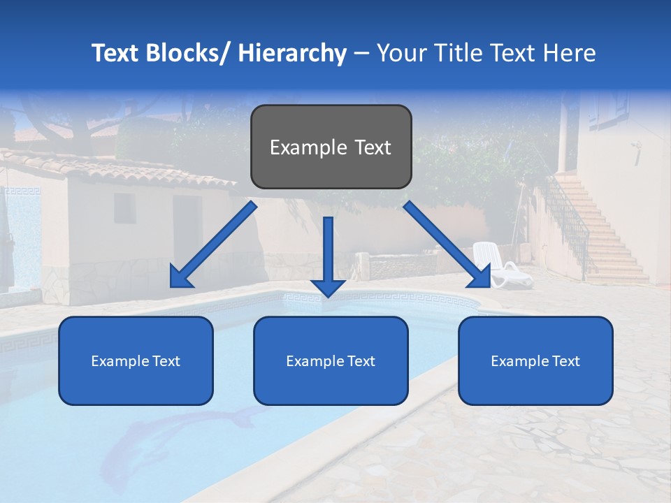 Pine Bathing Shelter PowerPoint Template