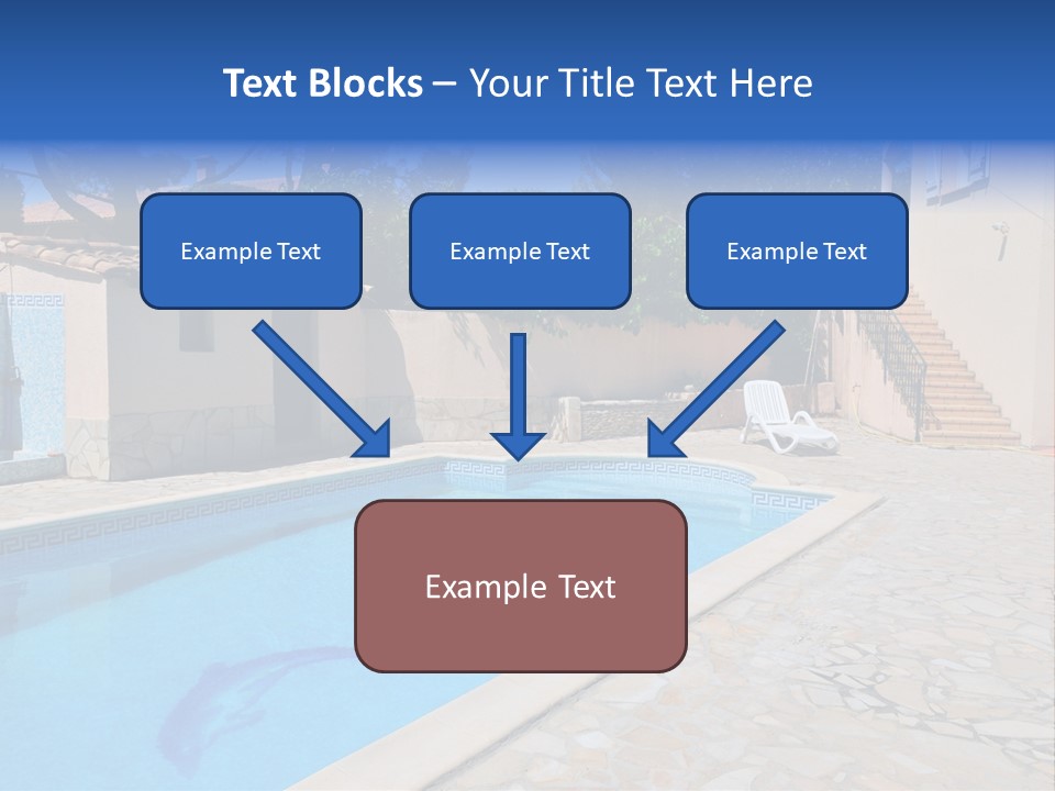 Pine Bathing Shelter PowerPoint Template