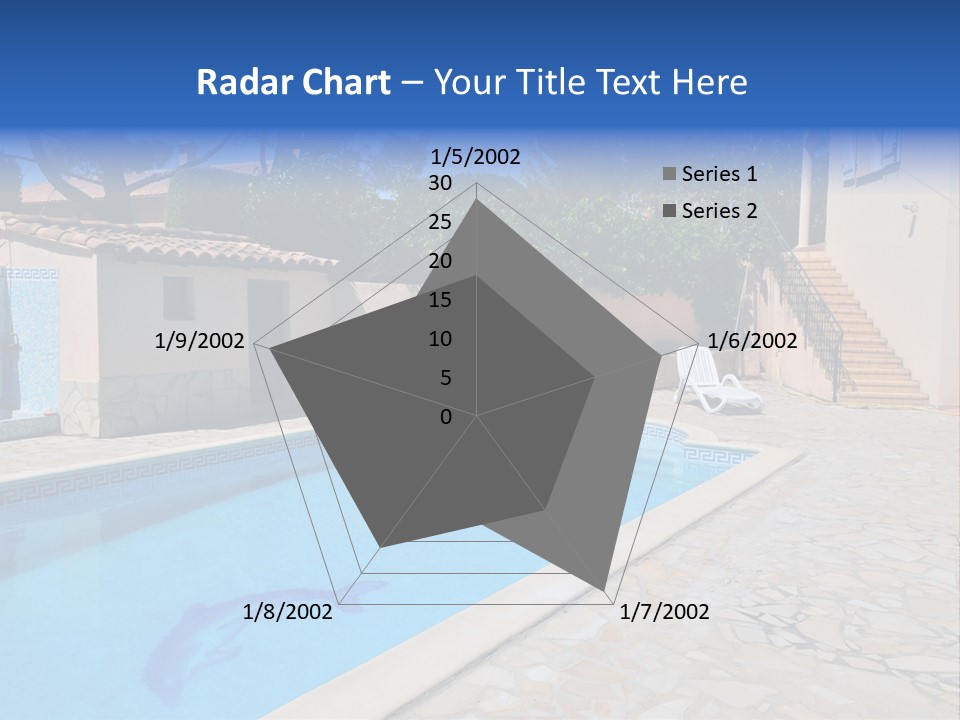 Pine Bathing Shelter PowerPoint Template