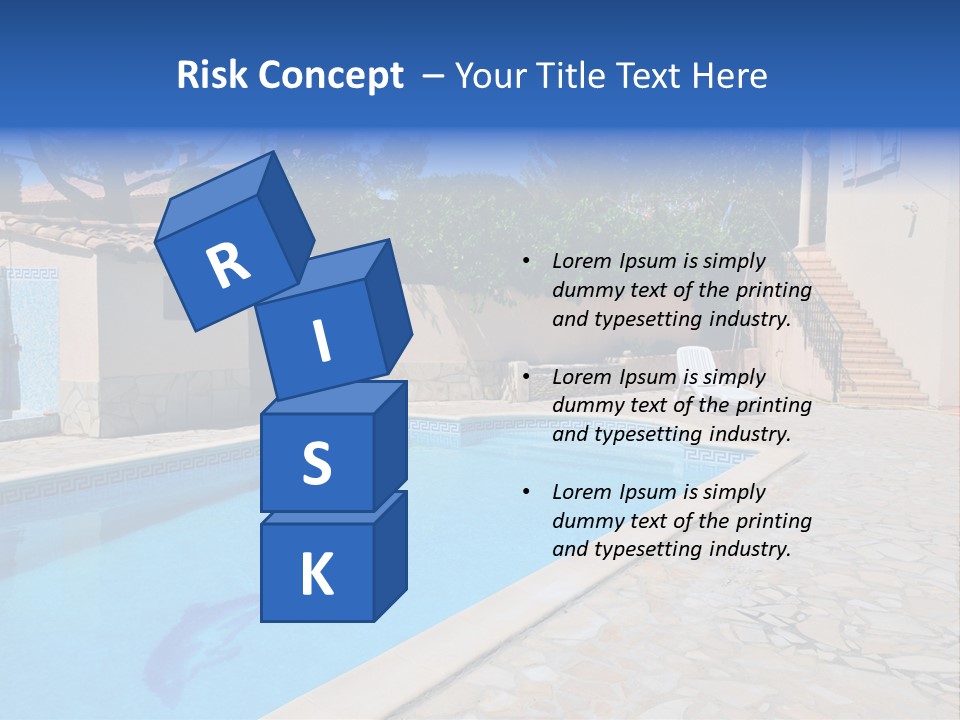 Pine Bathing Shelter PowerPoint Template