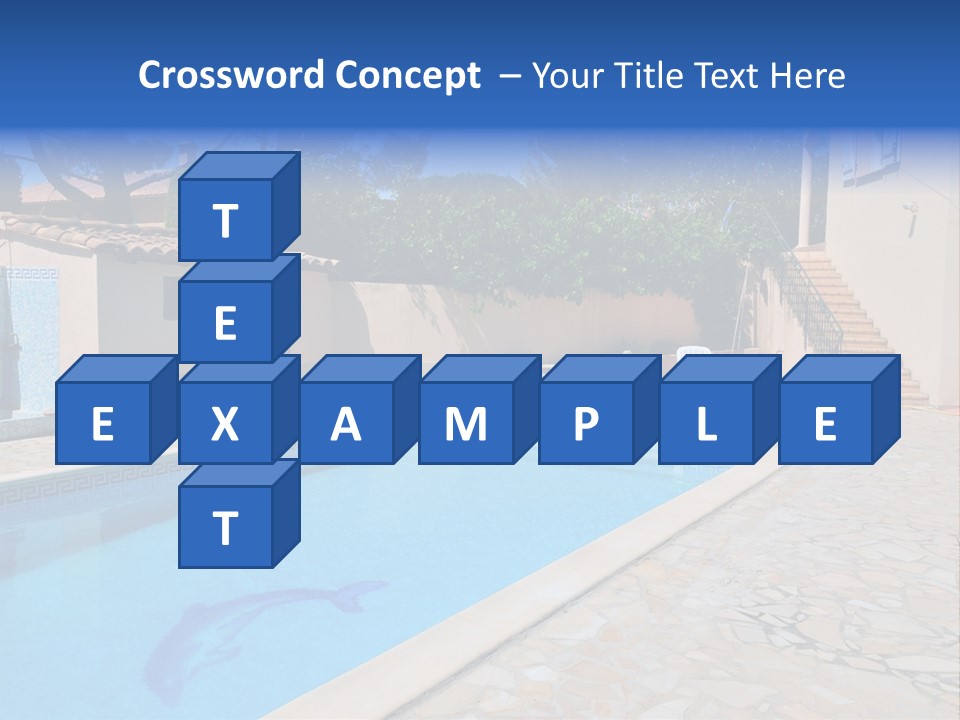 Pine Bathing Shelter PowerPoint Template