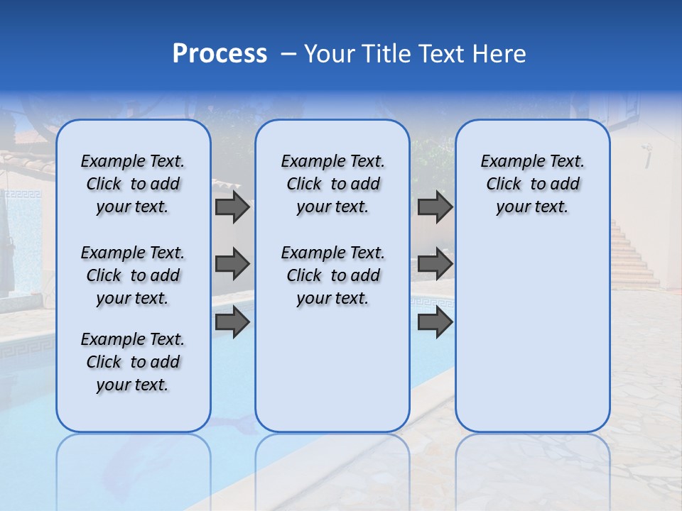 Pine Bathing Shelter PowerPoint Template