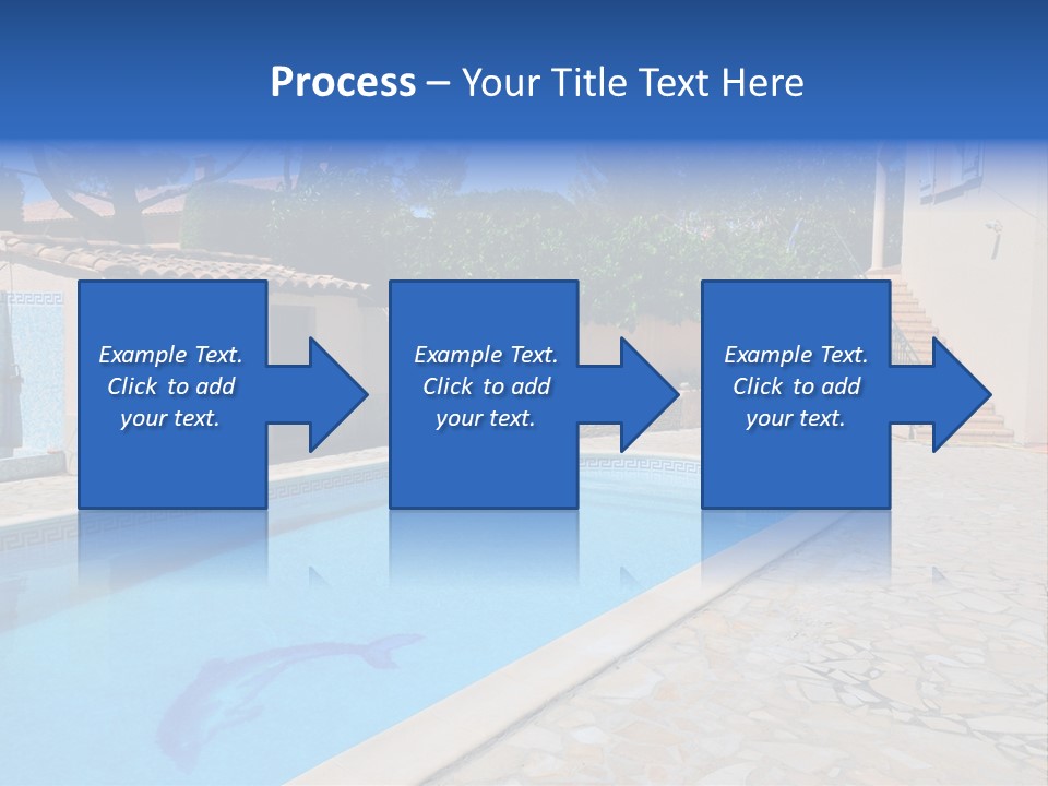 Pine Bathing Shelter PowerPoint Template