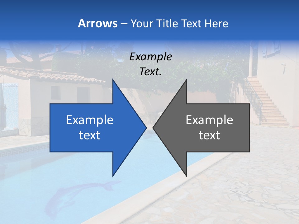 Pine Bathing Shelter PowerPoint Template