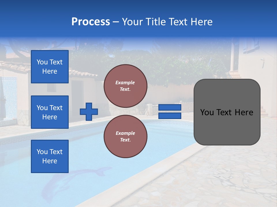 Pine Bathing Shelter PowerPoint Template