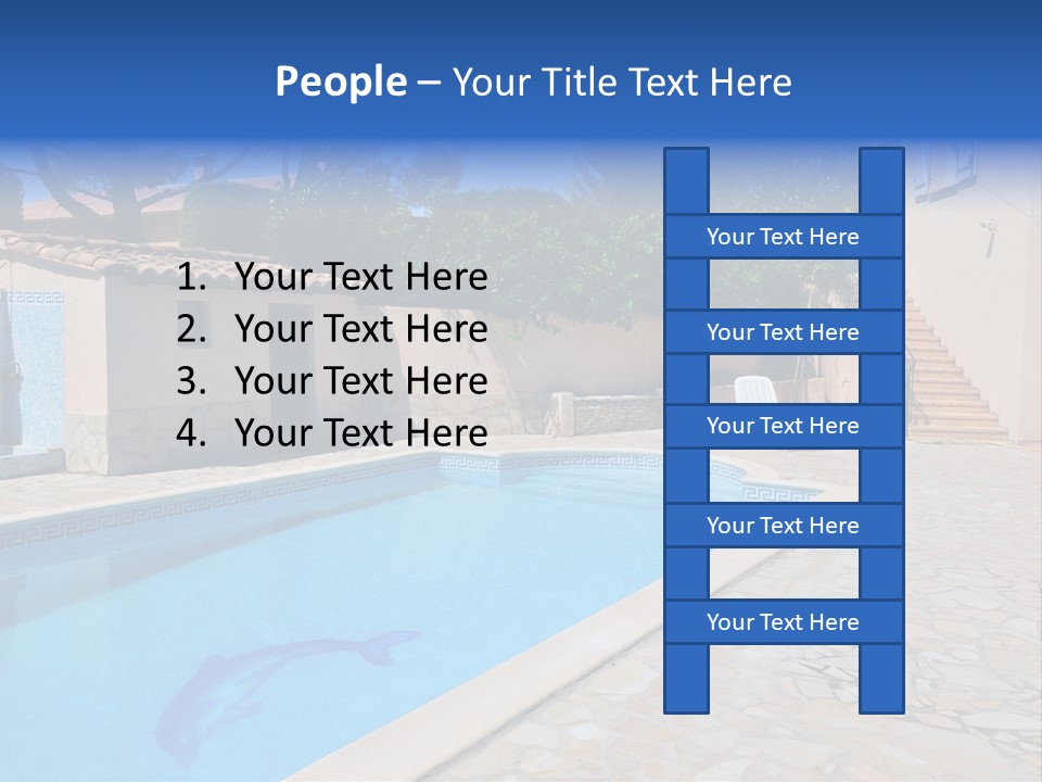 Pine Bathing Shelter PowerPoint Template