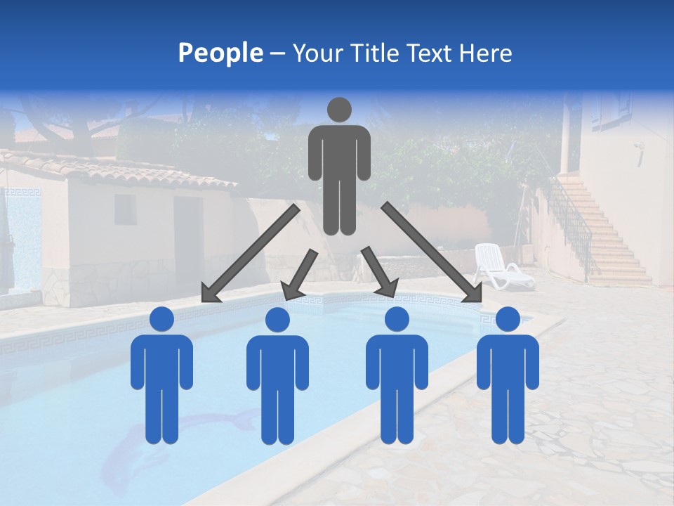 Pine Bathing Shelter PowerPoint Template