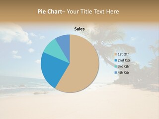 Tree Sun Island PowerPoint Template