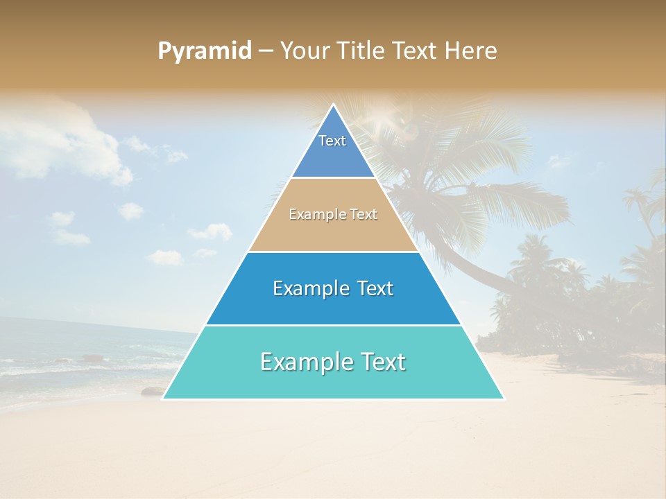 Tree Sun Island PowerPoint Template
