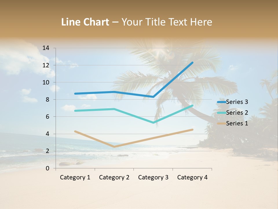 Tree Sun Island PowerPoint Template