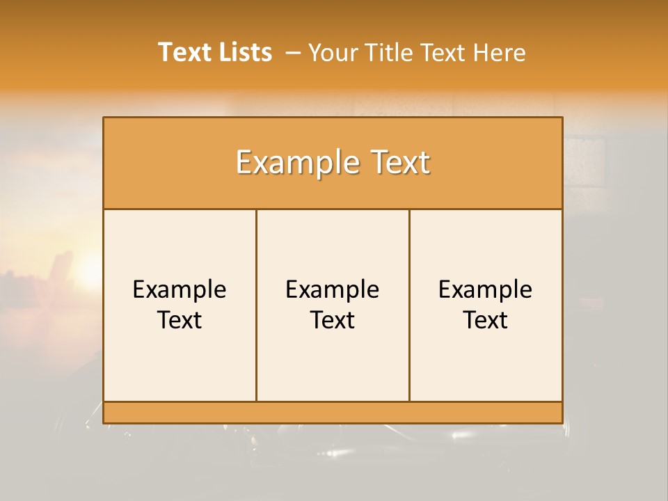 Guy Sun Body PowerPoint Template