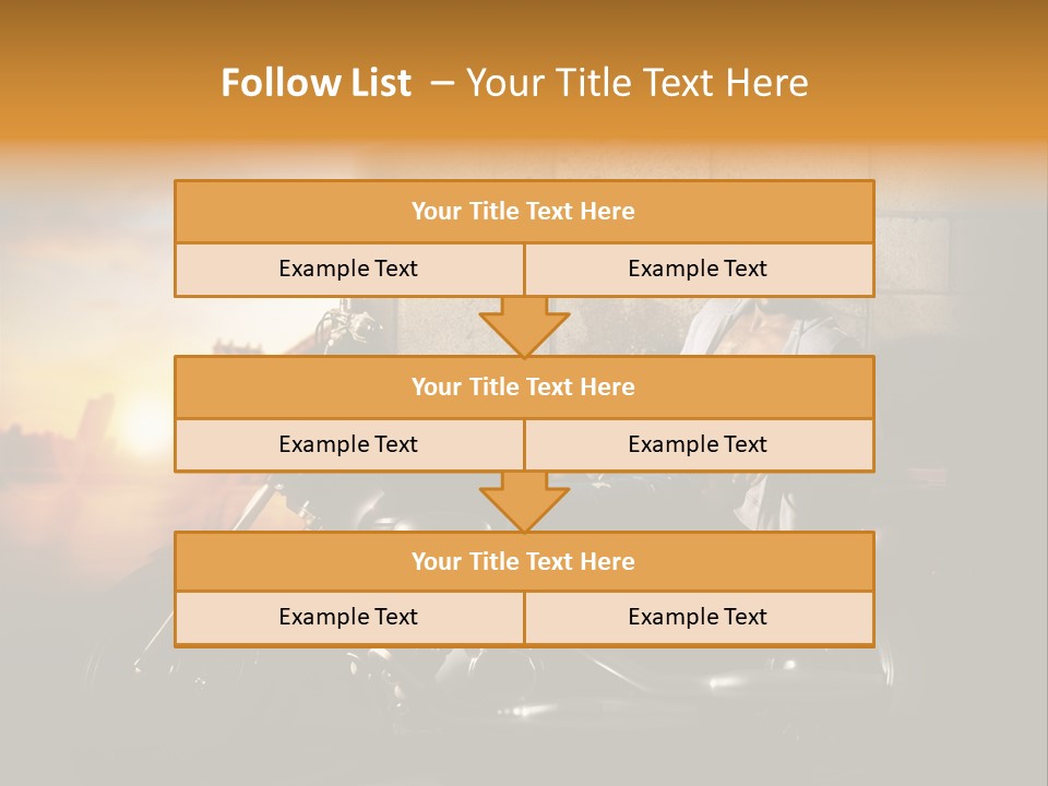 Guy Sun Body PowerPoint Template