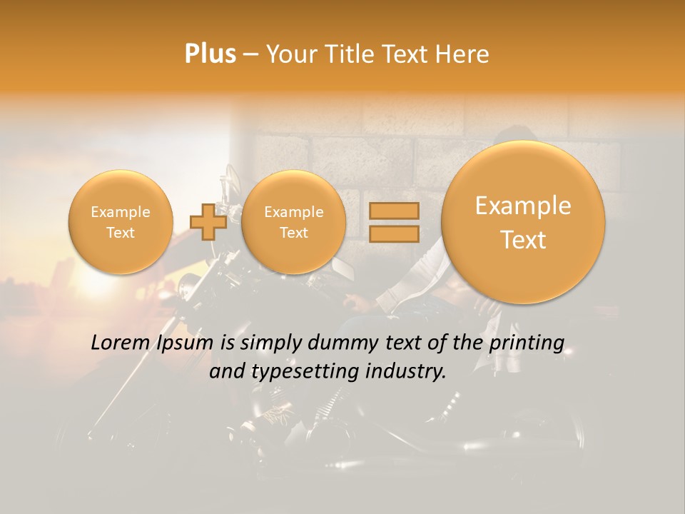 Guy Sun Body PowerPoint Template