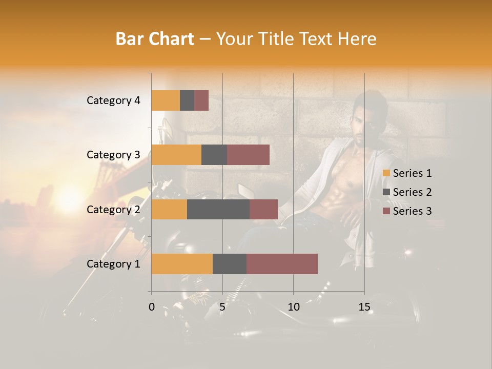 Guy Sun Body PowerPoint Template