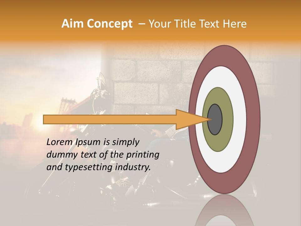 Guy Sun Body PowerPoint Template