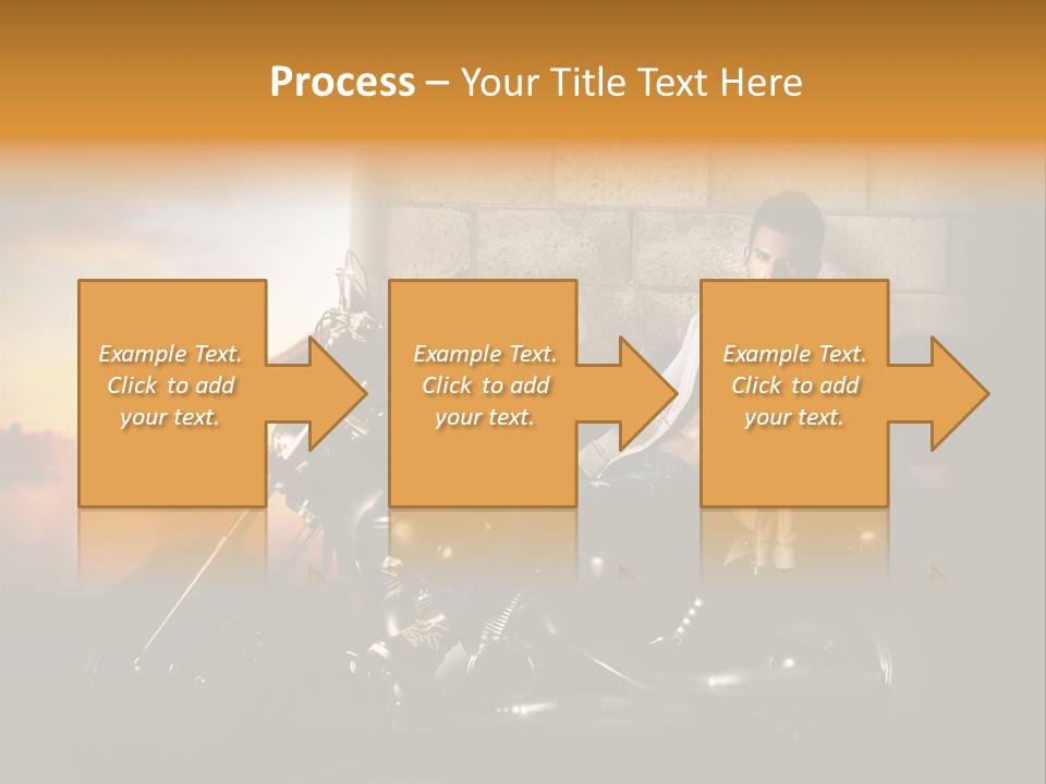 Guy Sun Body PowerPoint Template
