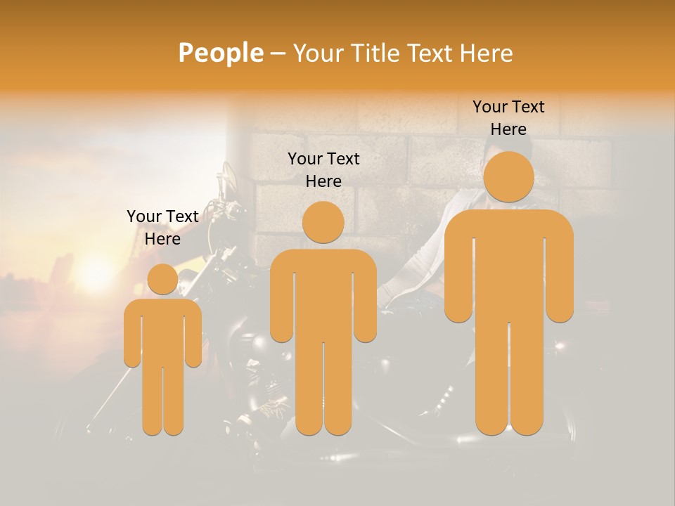 Guy Sun Body PowerPoint Template