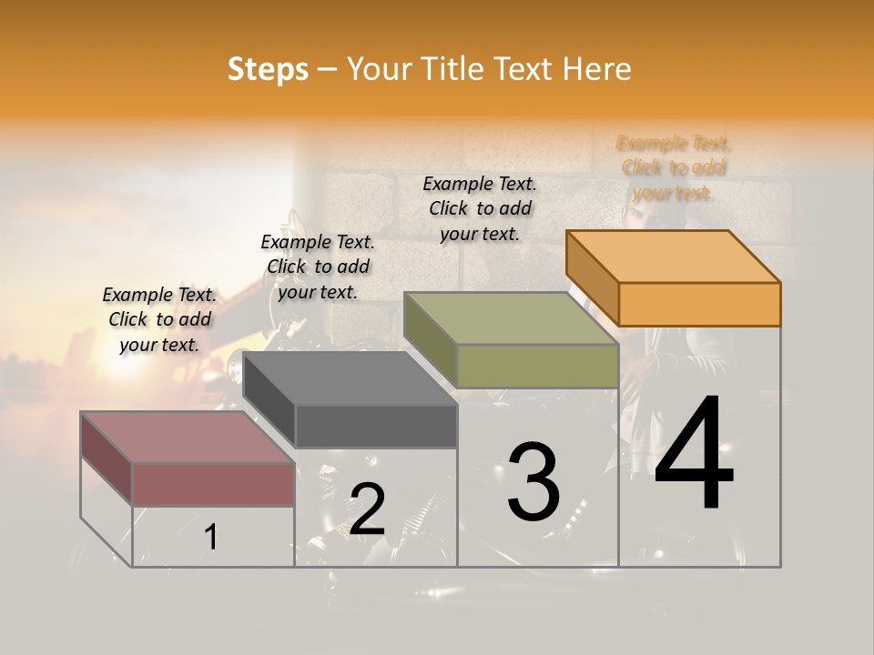 Guy Sun Body PowerPoint Template
