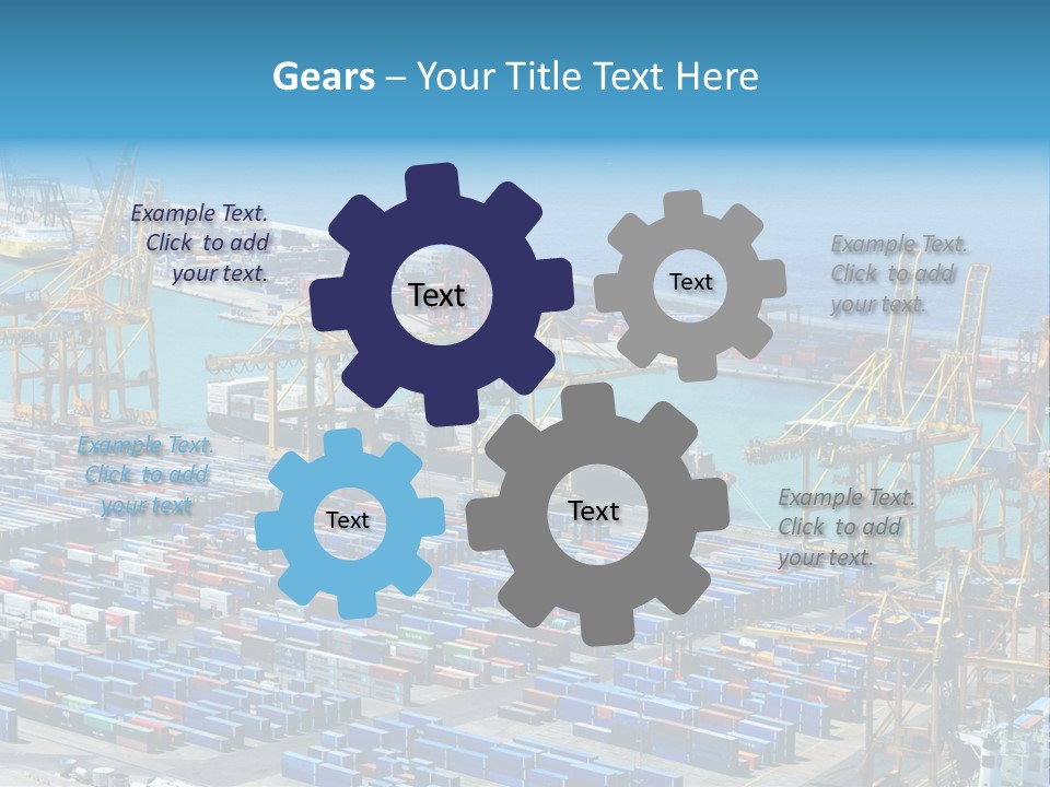 Traffic Loaders Busy PowerPoint Template