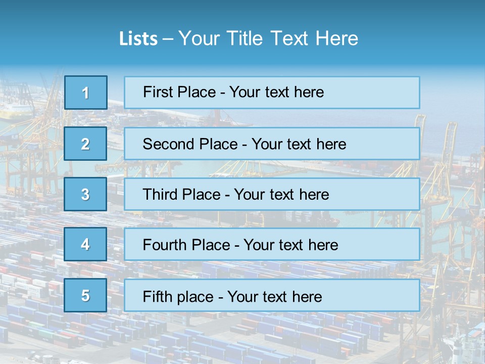 Traffic Loaders Busy PowerPoint Template