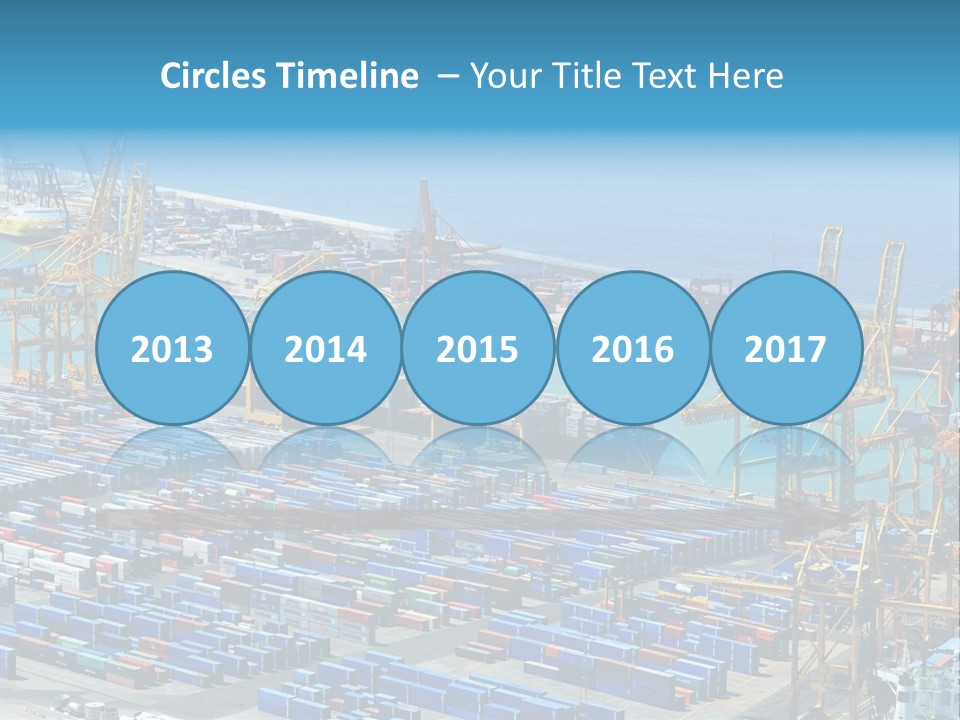 Traffic Loaders Busy PowerPoint Template