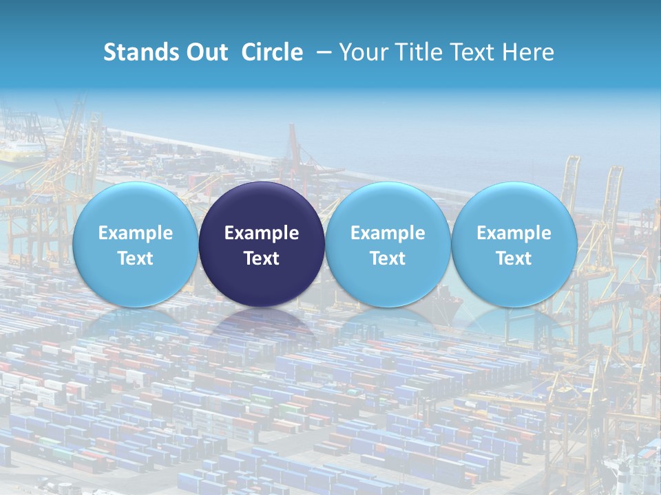 Traffic Loaders Busy PowerPoint Template