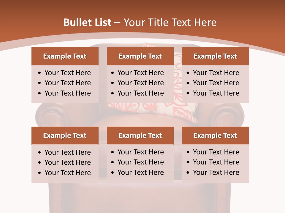 Arm Furnishing Traditional PowerPoint Template