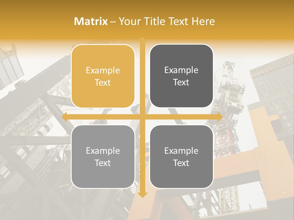 Solid Workplace Engineering PowerPoint Template