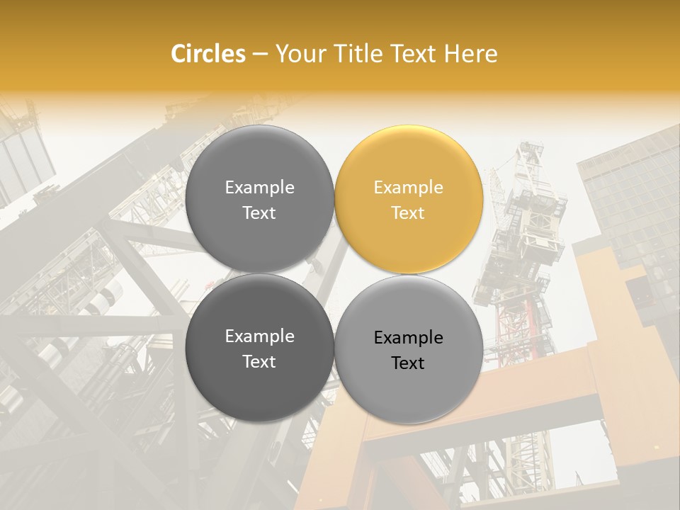 Solid Workplace Engineering PowerPoint Template