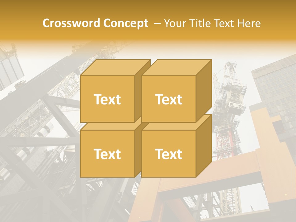 Solid Workplace Engineering PowerPoint Template
