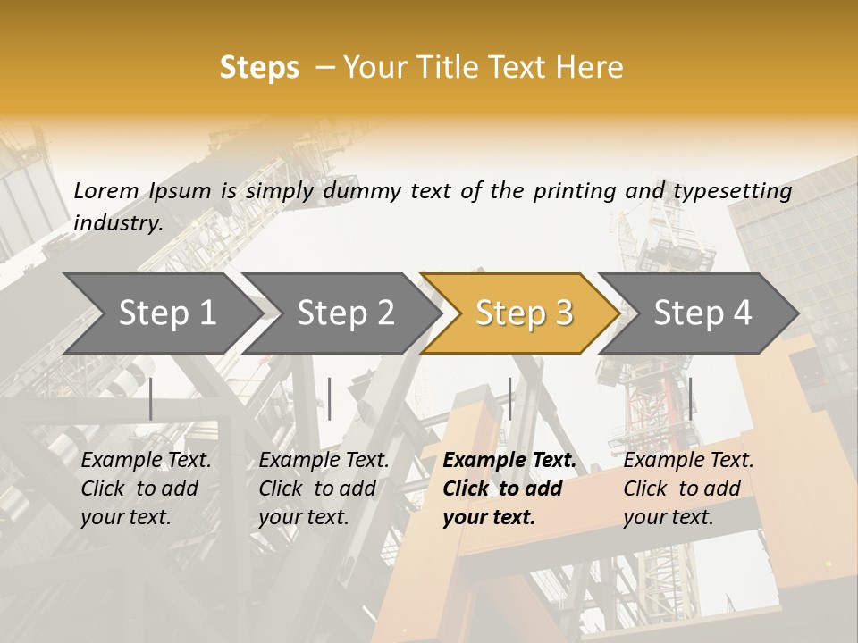 Solid Workplace Engineering PowerPoint Template