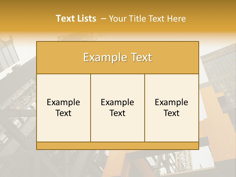 Solid Workplace Engineering PowerPoint Template