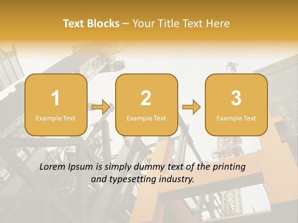 Solid Workplace Engineering PowerPoint Template