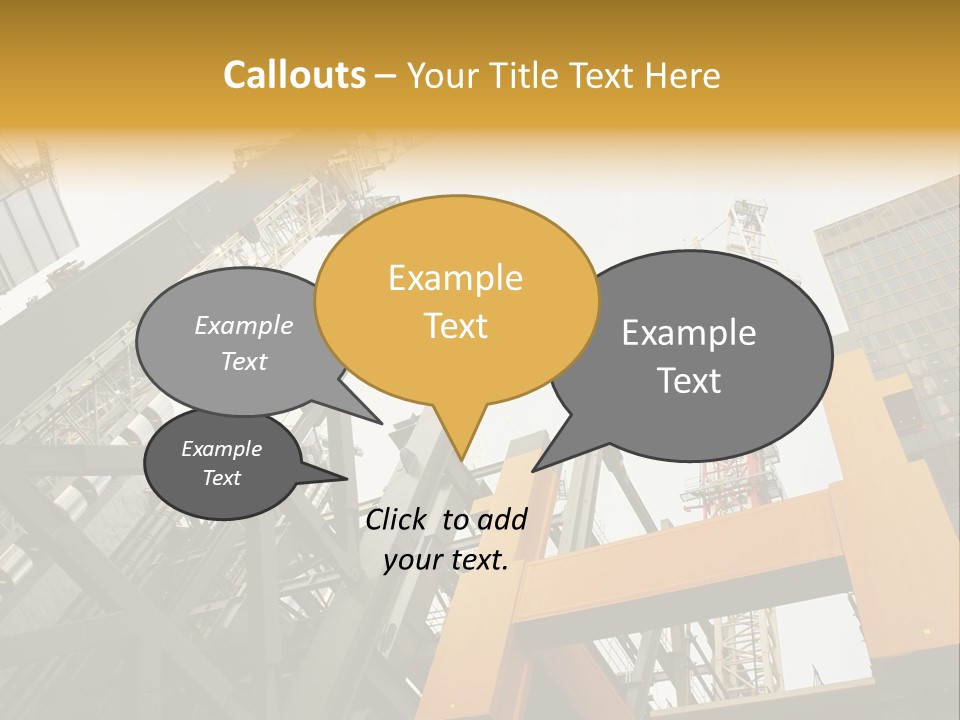 Solid Workplace Engineering PowerPoint Template