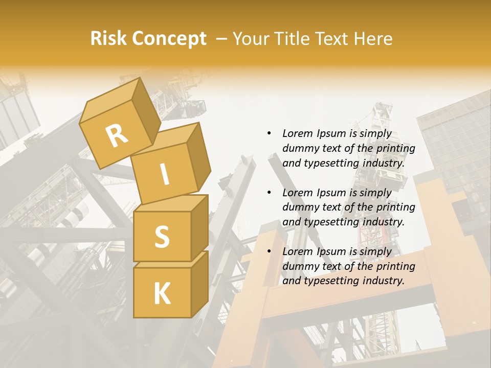 Solid Workplace Engineering PowerPoint Template