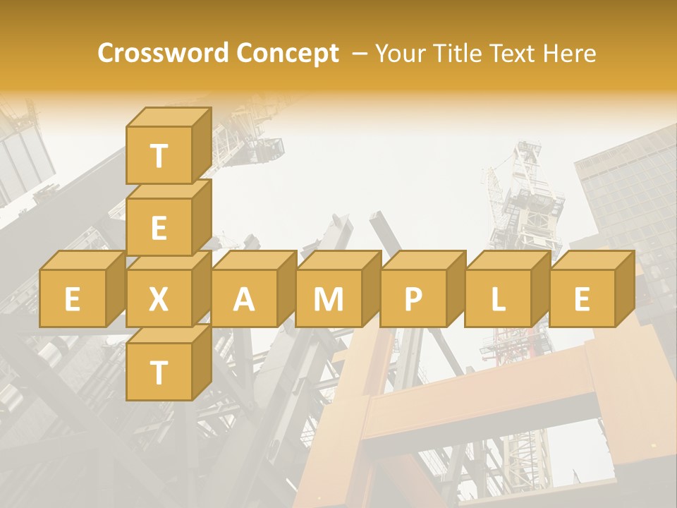 Solid Workplace Engineering PowerPoint Template