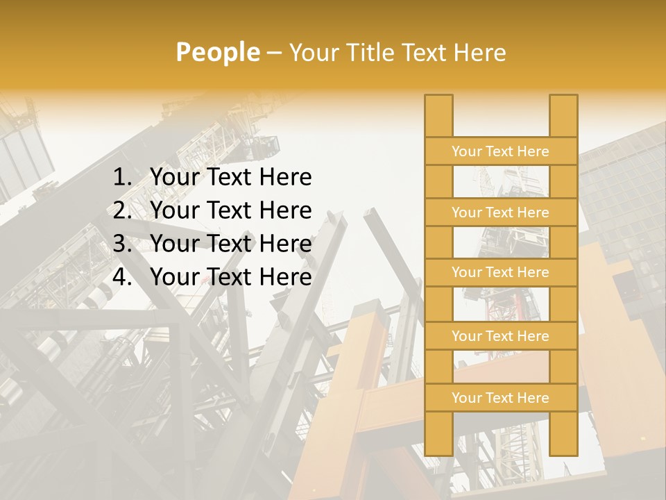 Solid Workplace Engineering PowerPoint Template