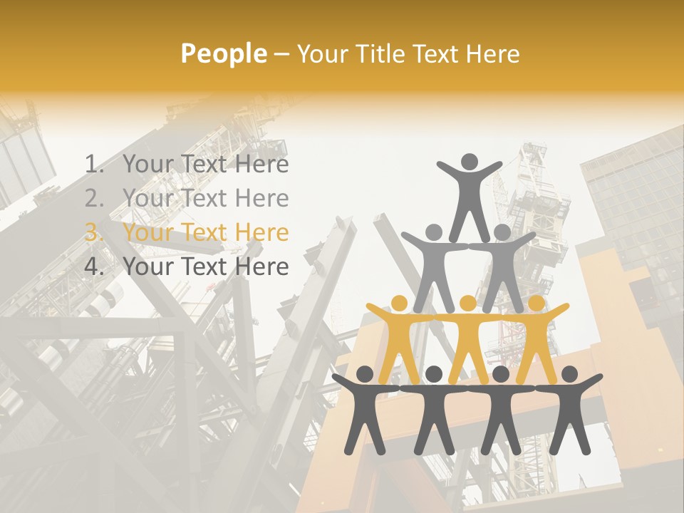 Solid Workplace Engineering PowerPoint Template