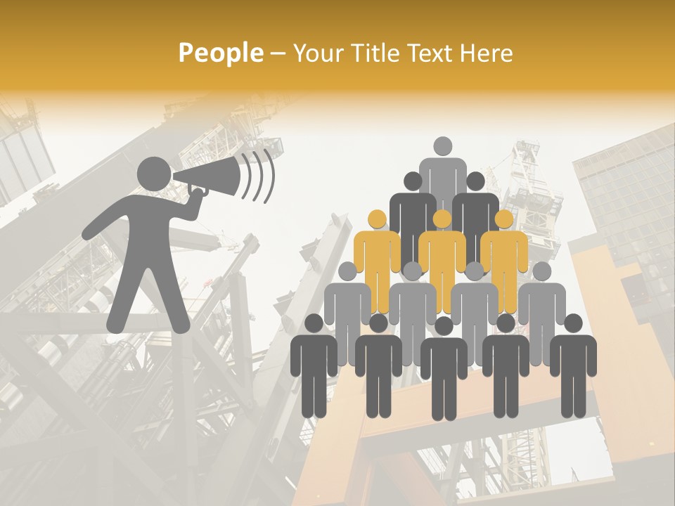 Solid Workplace Engineering PowerPoint Template