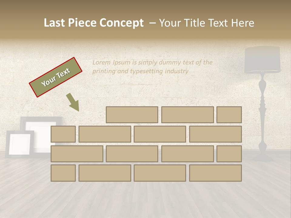 Lounge Minimalist Grunge PowerPoint Template