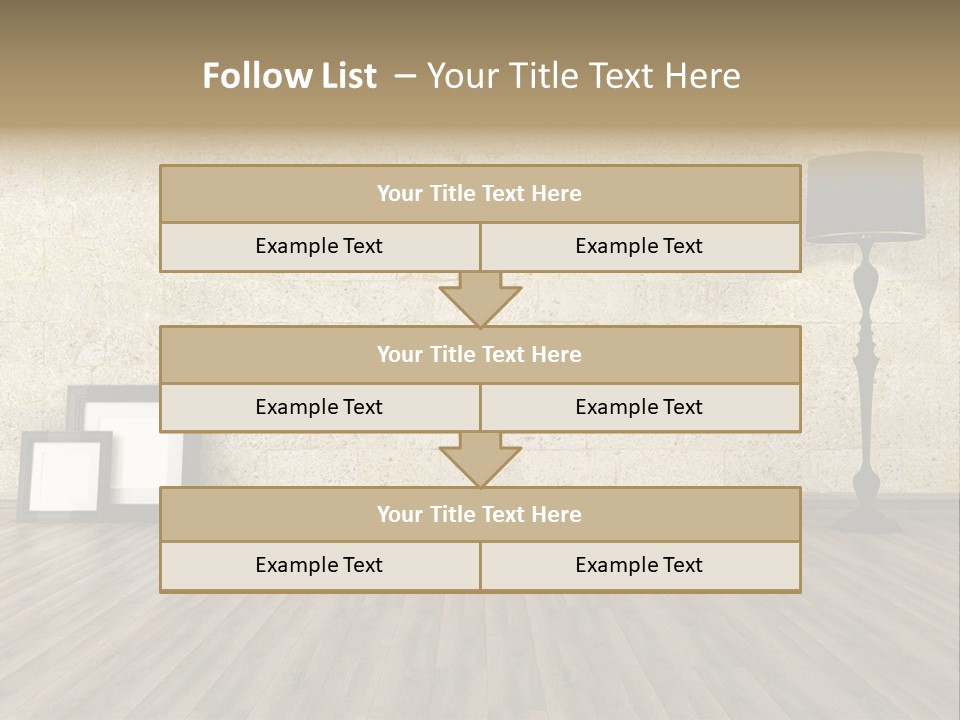 Lounge Minimalist Grunge PowerPoint Template