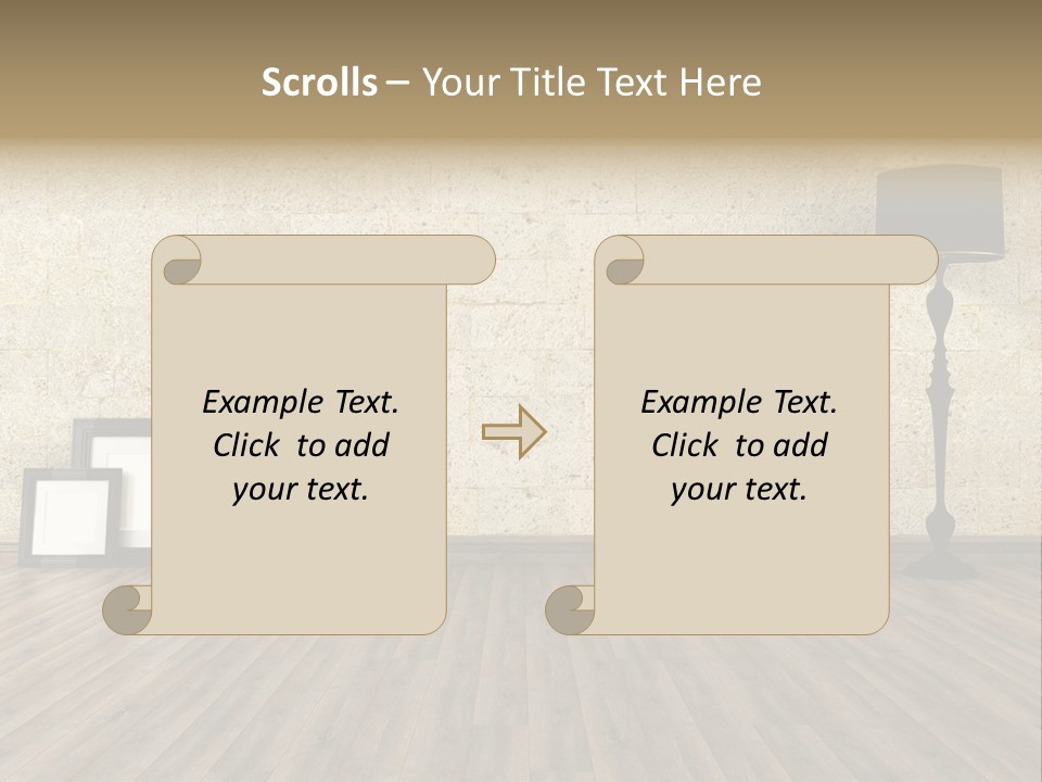 Lounge Minimalist Grunge PowerPoint Template