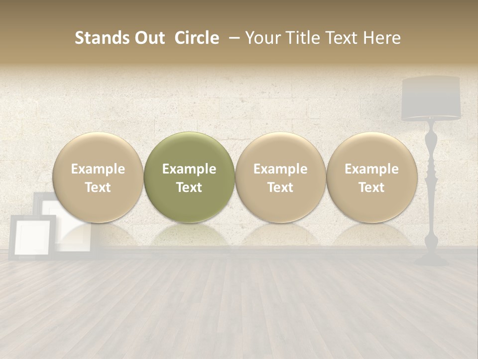 Lounge Minimalist Grunge PowerPoint Template