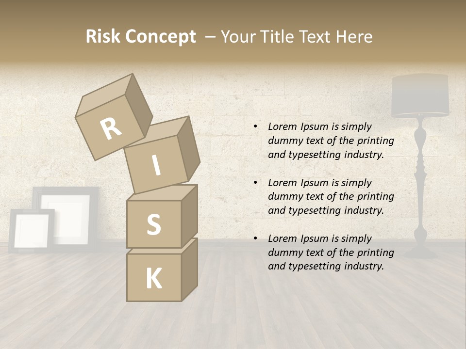 Lounge Minimalist Grunge PowerPoint Template