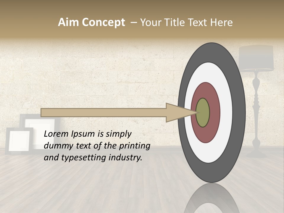 Lounge Minimalist Grunge PowerPoint Template